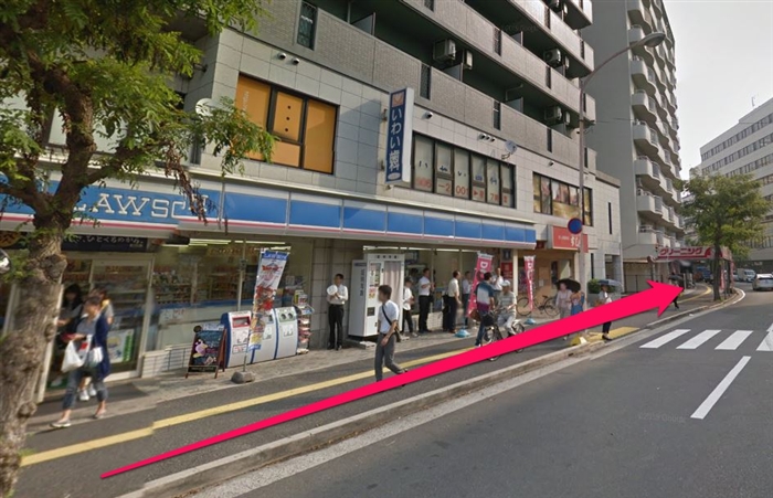 広島駅ちかくのローソン