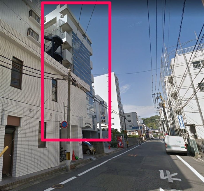 原一探偵事務所広島のビル